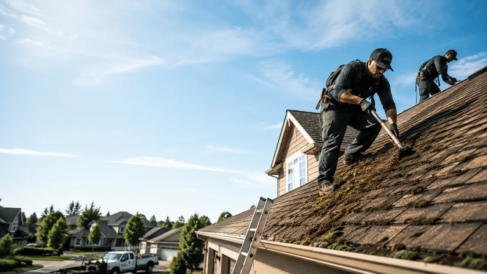 Roof Moss Removal in Outlook, WA near me
